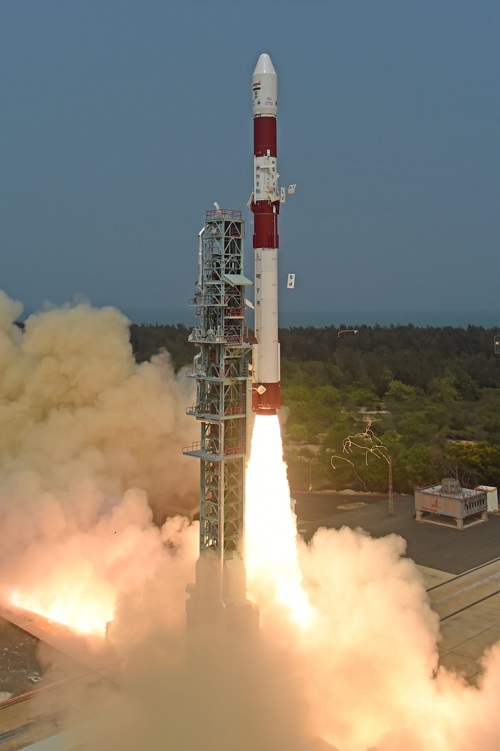 India has successfully launched 2 Singaporean satellites into orbit.