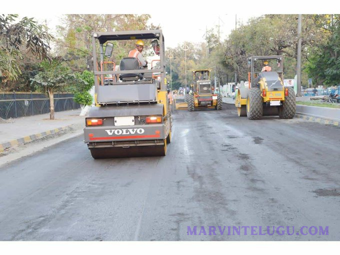 ghmc has taken up road works in old town