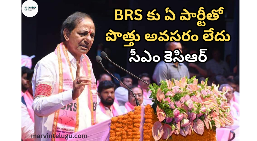 BRS BRS does not need alliance with any party: CM KCR