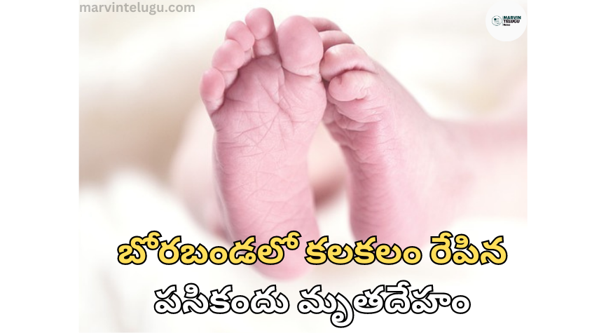 బోరబండలో The baby's body caused a stir in the sack