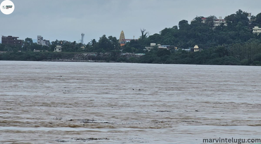 భద్రాచలం Third danger alert at Bhadrachalam