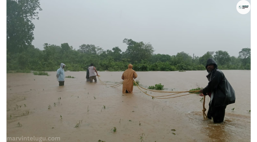 జలదిగ్బంధంలో Tribal Areas in Water Block