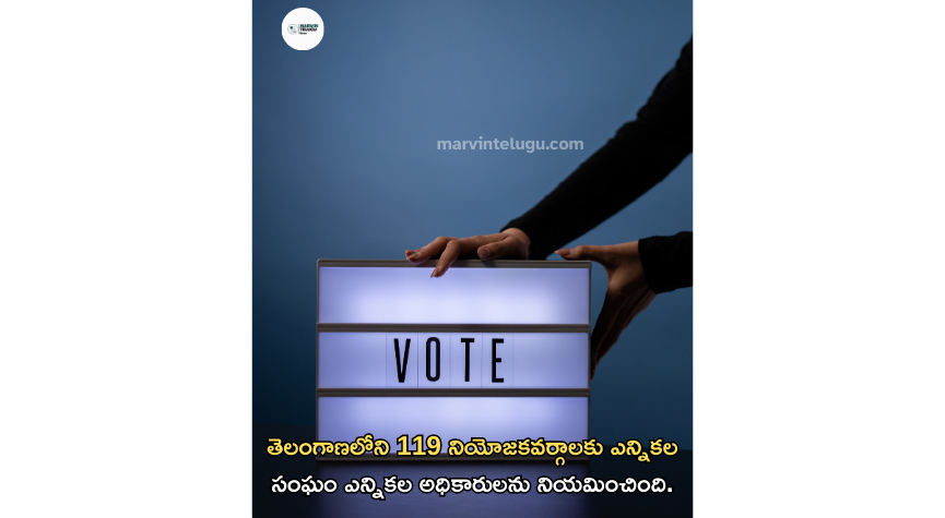 కేంద్ర ఎన్నికల సంఘం The Central Election Commission has appointed officers for 119 constituencies in TS