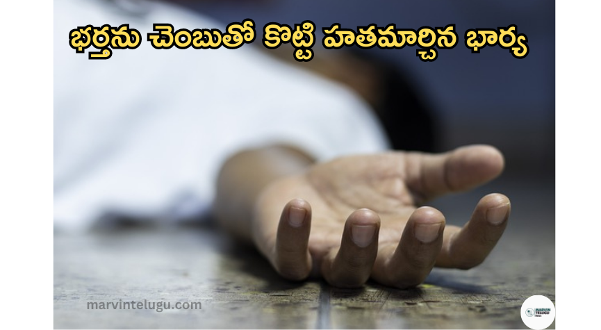 భర్తను The wife killed her husband with a stone