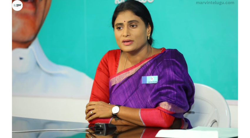 YS Sharmila as Congress Kadapa MP candidate