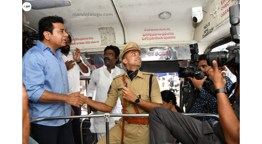 బస్సుల్లో 'Bharosa in buses'...... Safety for women....!