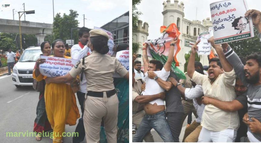 కార్యకర్తల మధ్య ఘర్షణ...! Clash between activists...!