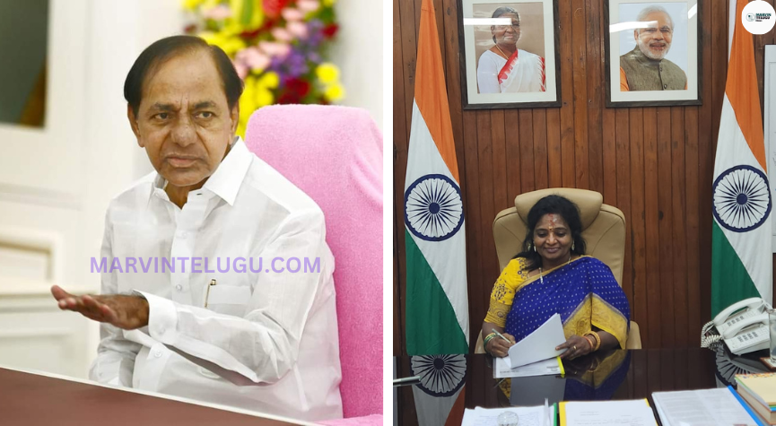 గవర్నర్‌తో KCR met with the Governor!