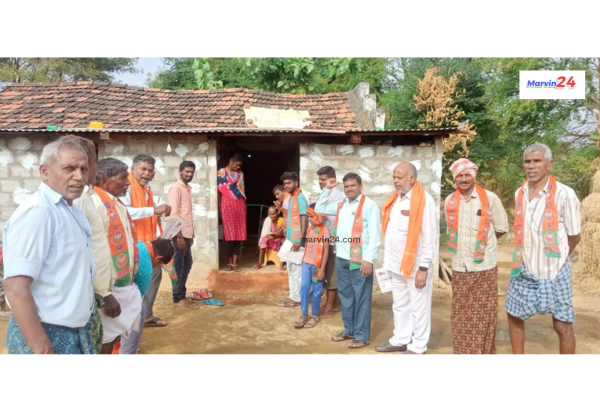 BJP door to door campaign