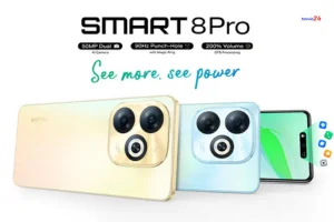 The Infinix Smart 8 Pro launched with a 50-megapixel camera