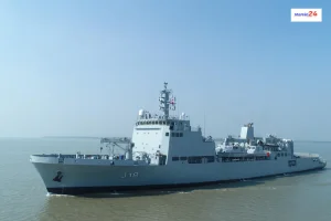 INS Sandhayak Ship Dedicated the nation