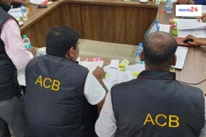 acb raids at jammikunta tehsildars residence