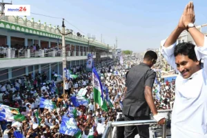 Jagan Bus Yatra started on the second day in Nandyala