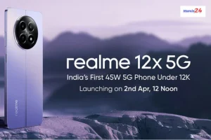 Realme 12x 5G to launch in India on April 2