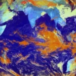 ISRO Releases Insat-3DS unique photo of Earth