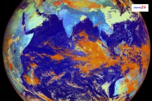 ISRO Releases Insat-3DS unique photo of Earth